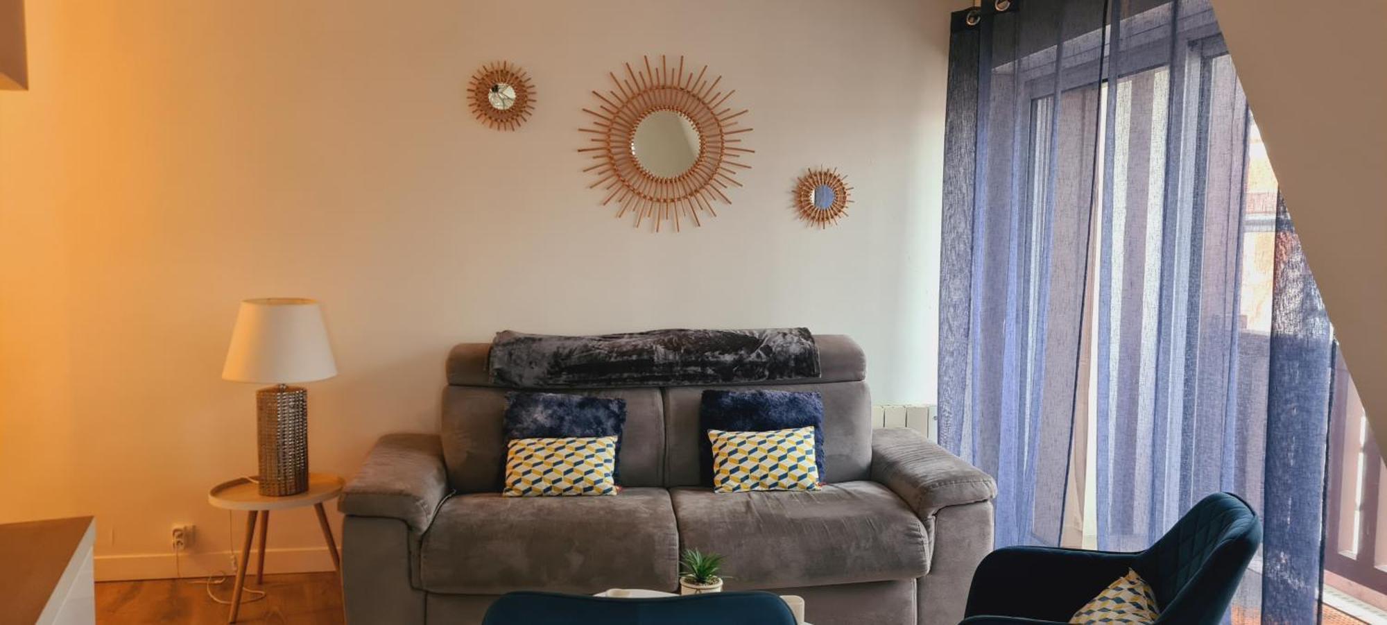 Duplex Au Coeur De Deauville Avec Vue Imprenable Et Parking Prive Exteriör bild